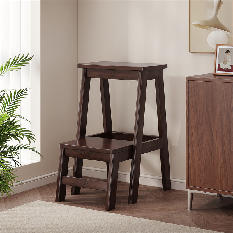 家用梯凳折叠梯人字梯加厚梯椅凳子两用登高楼梯小梯子置物架楠竹,住宅家具,梯凳,淘宝优惠券,粉丝福利购,淘宝优惠卷