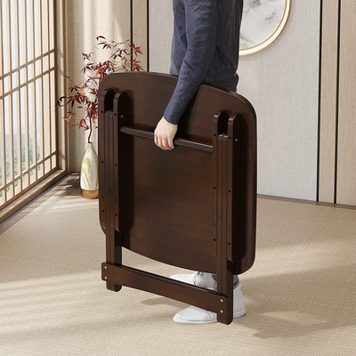 折叠桌餐桌家用简易吃饭桌户外便携摆摊折叠桌椅租房小户型方桌子