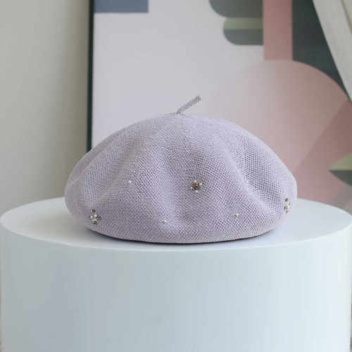 贝雷帽日本和纸透气可水洗显脸小