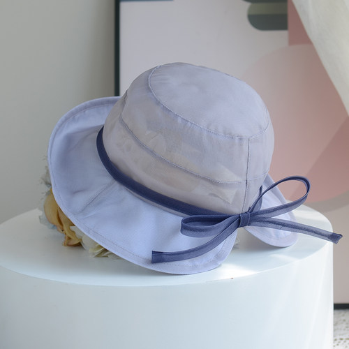 遮阳帽女防紫外线100%桑蚕丝透气