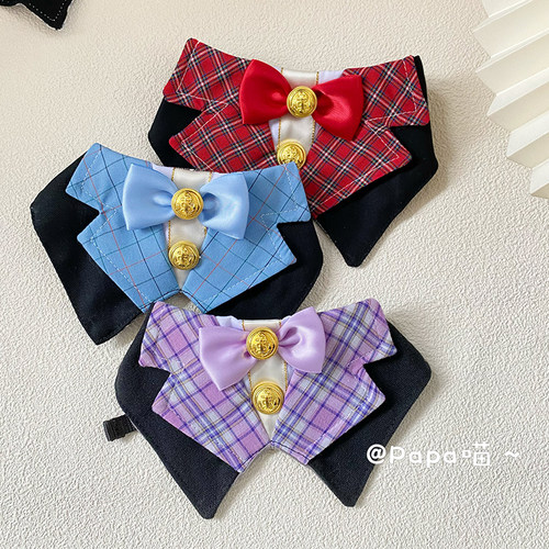 papains小礼服英伦学院风猫咪