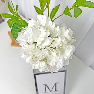 手感保湿仿真绣球花逼真仿真花客厅茶几餐桌装饰高端大朵假花花束