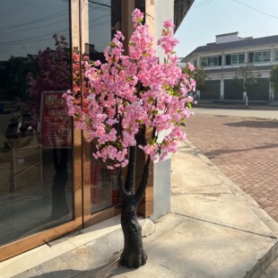 仿真樱花树花卉绿植逼真庭院人造制作仿真树客厅观赏点缀人工生