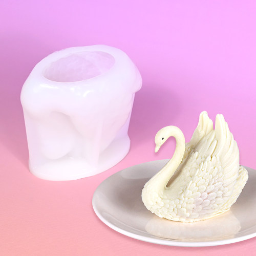 立体天鹅慕斯蛋糕硅胶模具
