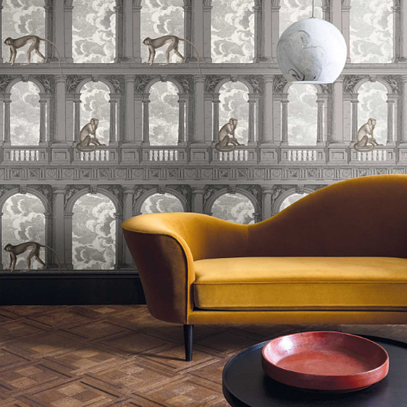 英国原装进口 cole & son壁纸114-8015/8016猴子拱廊墙纸创彩饰家,家装主材,无纺布墙纸,淘宝优惠券,粉丝福利购,淘宝优惠卷