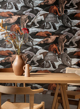 比利时原装进口ARTE墙纸 艺术壁画  Saturnia 人物 背景墙壁纸