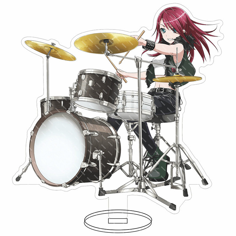 afterglow大立牌美竹兰 青叶摩卡 宇田川巴bang dream!亚克力摆件