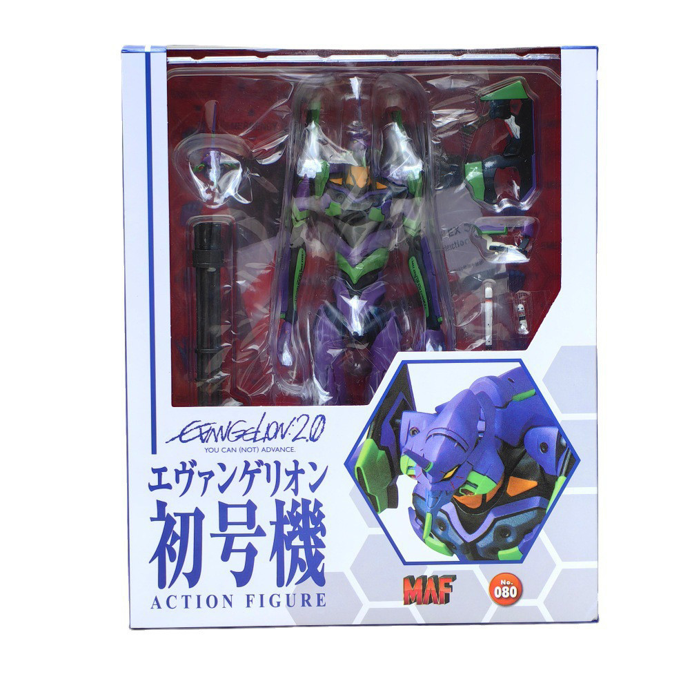 加强版EVA初号机手办可进化MAFEX080关节超可动模型摆件生日