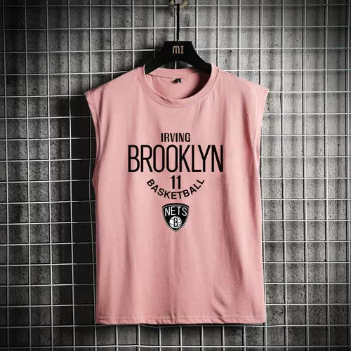 Мужской баскетбольный летний тонкий жилет, спортивная трендовая футболка для спортзала без рукавов