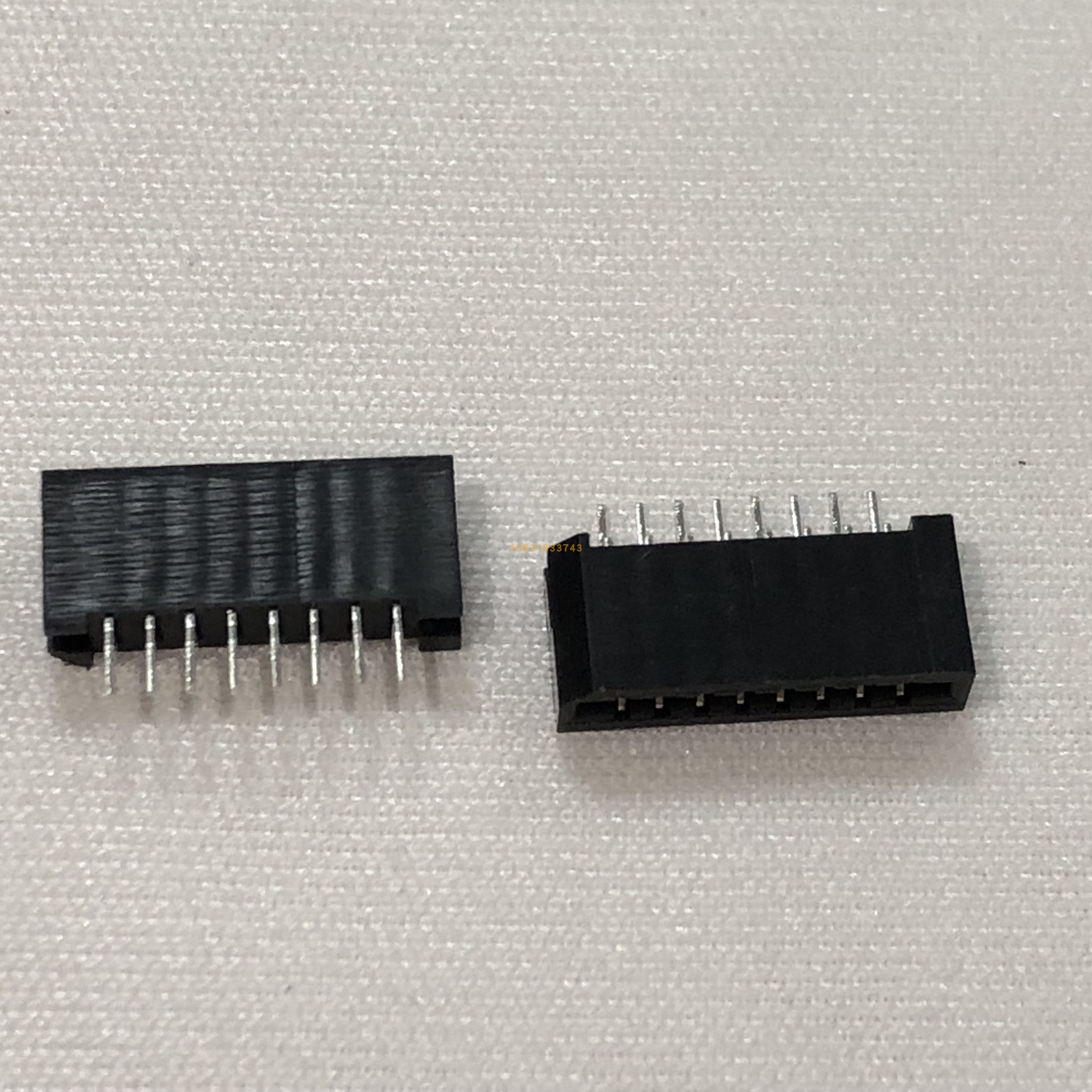 FPC1.25-C-8PWB卧贴针座双面接1.25间距8P卧贴耐高温LCP料连接器