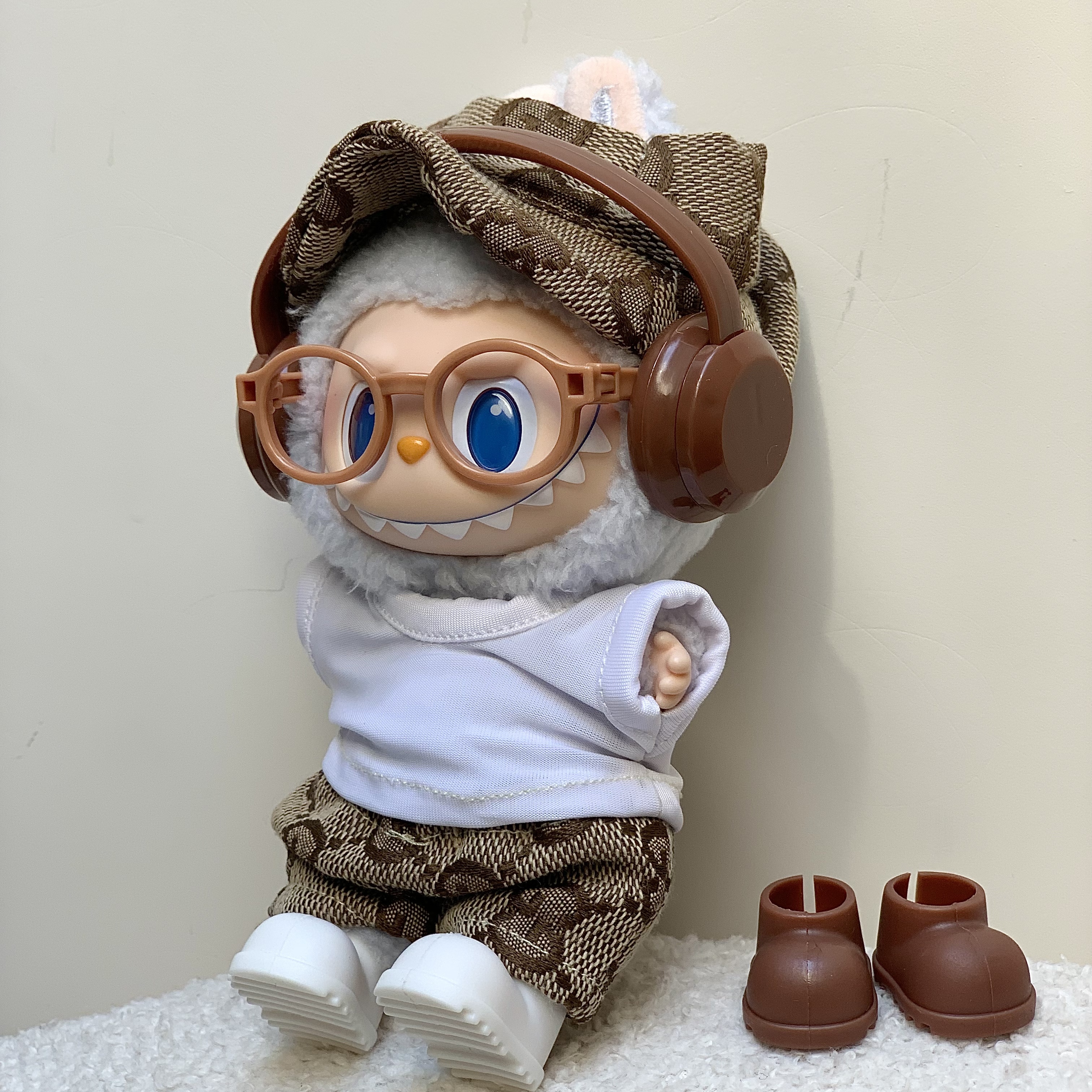 labubu娃衣拉布布一二三代毛绒