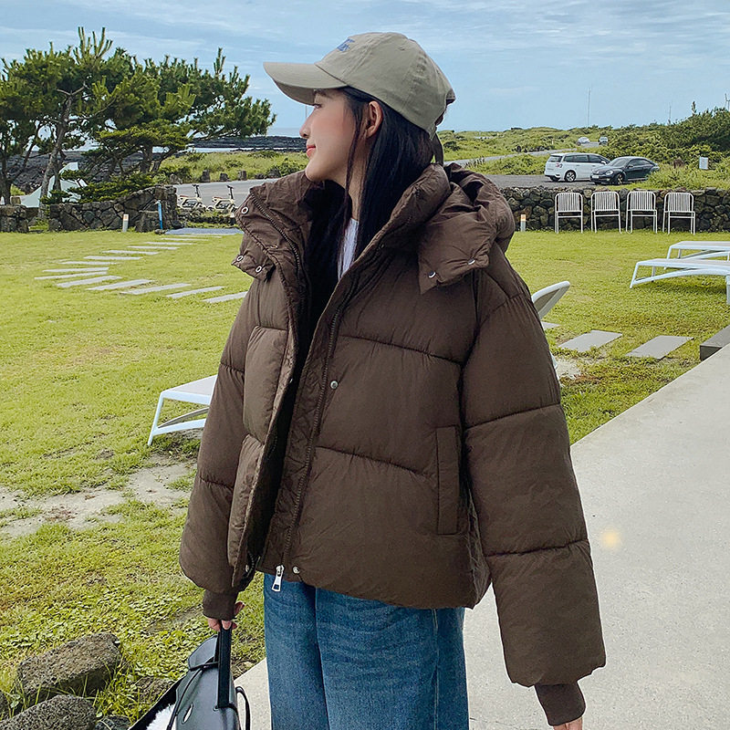 2026新款女冬季短款棉服韩版宽松小个子加厚棉衣时尚面包服外套潮
