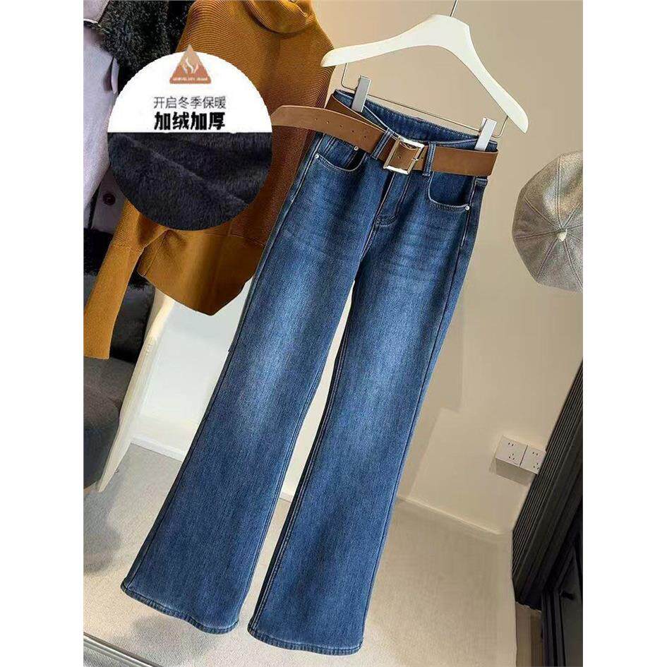 春季新款喇叭裤女显瘦大