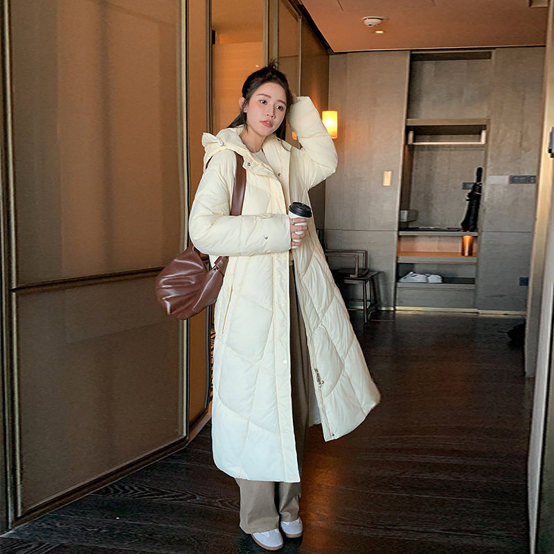 2026年新款棉服女冬中长款韩版宽松设计感棉衣棉袄过膝加厚外套潮