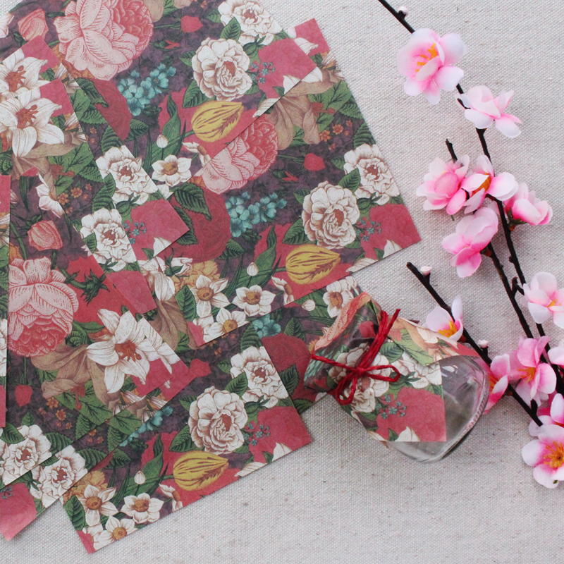 新年春节喜蜜封口纸喜糖婚庆结婚糖果婚庆手工皂喜糖包装纸定制