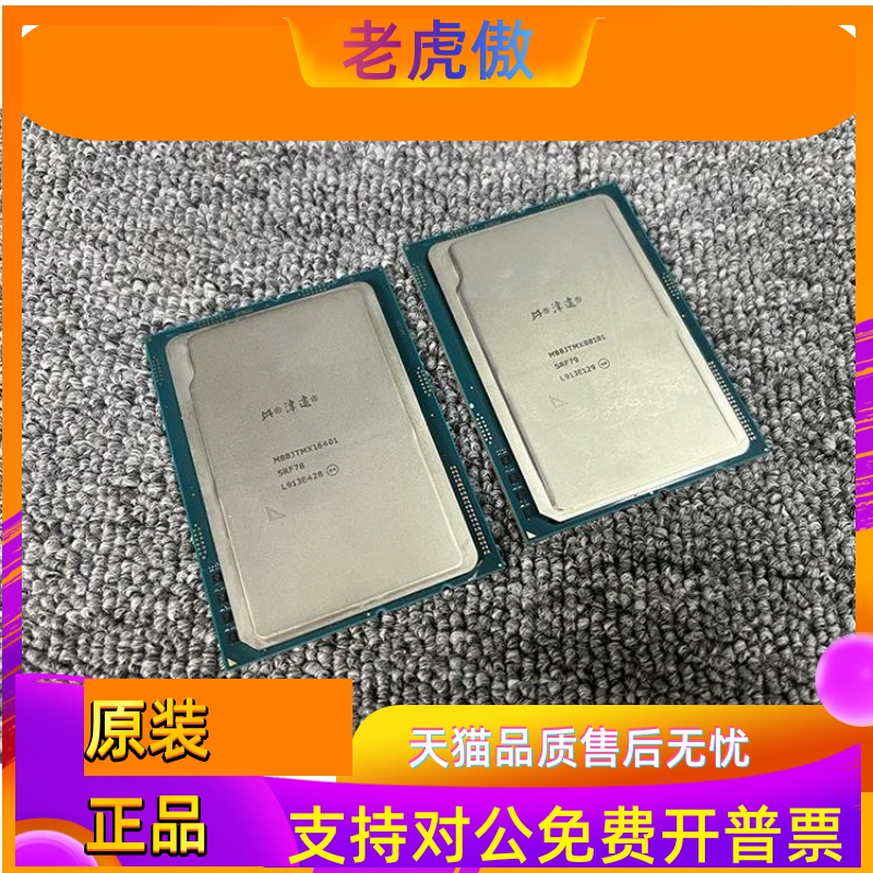 国产品牌津逮X08101 X16401 16核心 3647针CPU同4110 6130处理器
