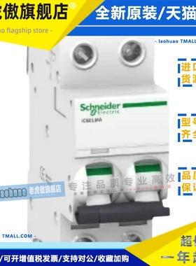 全新施耐德iC60N 2P C3A C4A断路器A9F79204原装现货A9F79203
