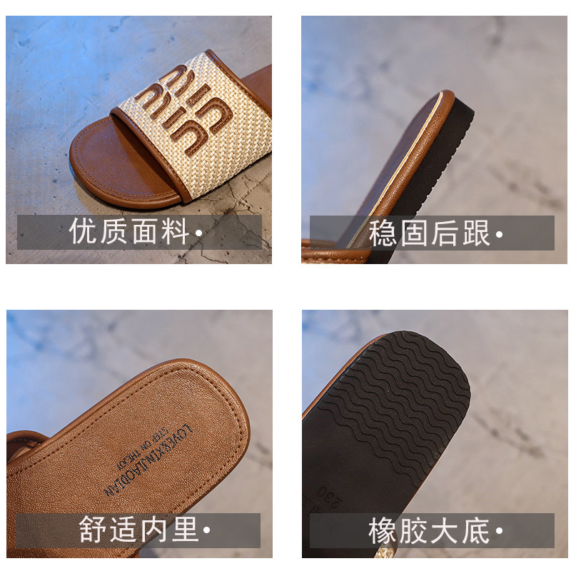 Woven Letter Slides - $8.32 Direct from Taobao China - Product image 2