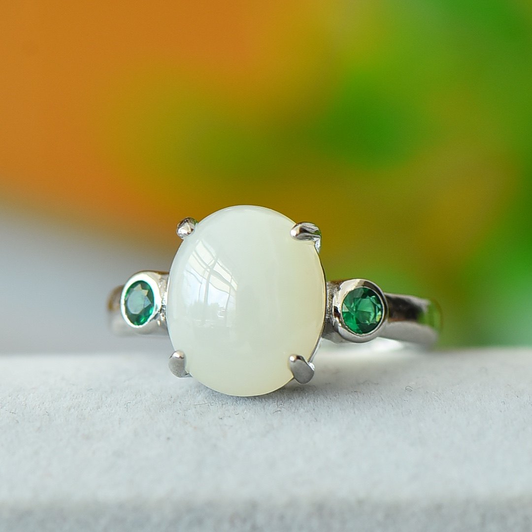 和田玉白玉时尚戒指女指环生日礼物,珠宝/钻石/翡翠,手饰,淘宝优惠券,粉丝福利购,淘宝优惠卷