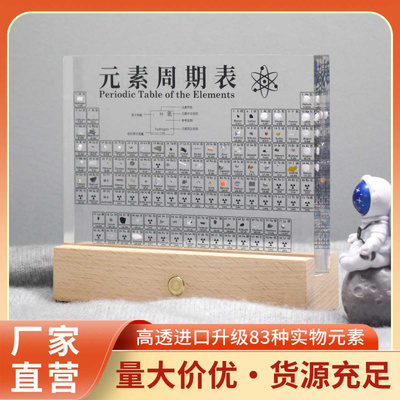 双语元素周期表灯座礼物