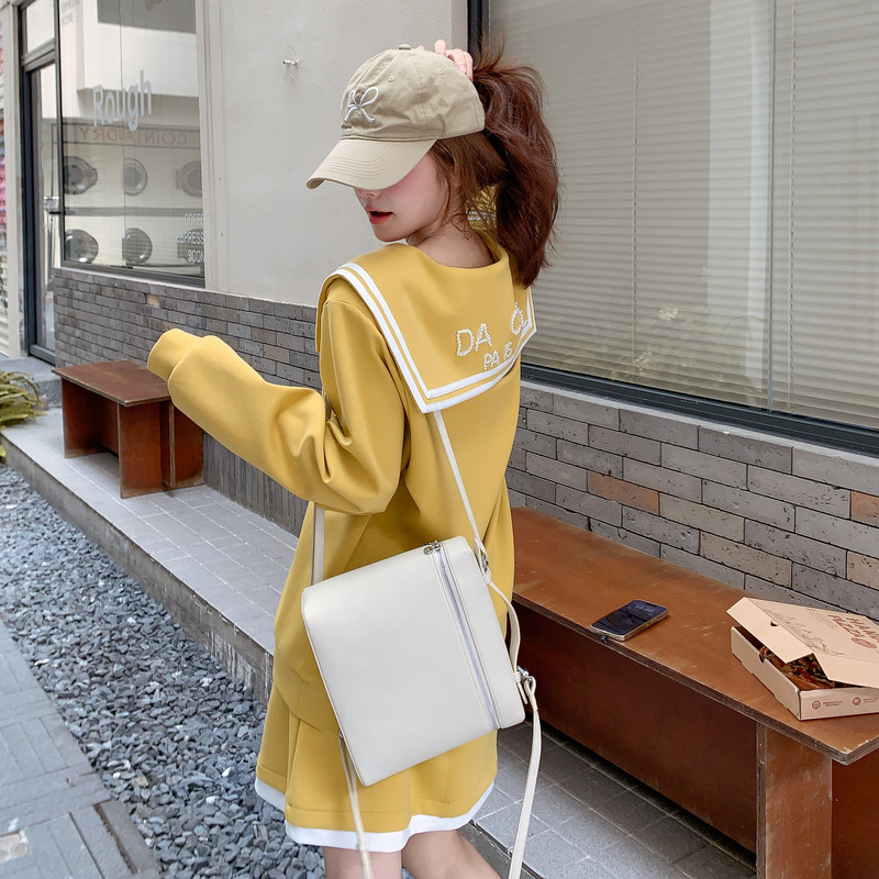 【】减龄海军领休闲套装C161-8929-P175-K268,女装套装/套裙,2C161