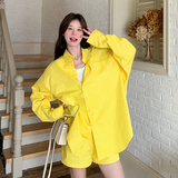【新款已出货】时尚衬衫两件套C161-6860-P135-K198，女装套装/套裙，2C161