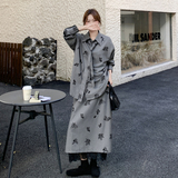 【新款已做货】设计感刺绣半身裙两件套C161-8912-P185-K278，女装套装/套裙，2C161