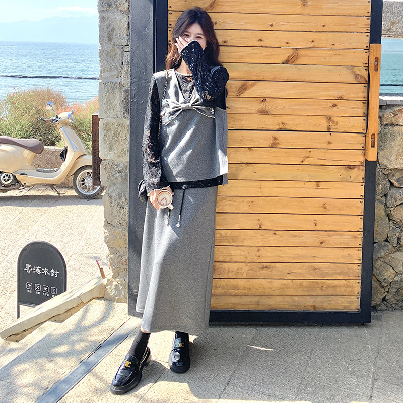 【】重工设计感三件套C161-8823-P215-K298,女装套装/套裙,2C161