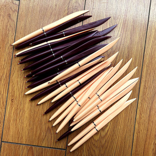 刀笔快递笔圆珠笔扁刀笔物流办公刀头形原子笔开箱拆信蓝色0.7mm