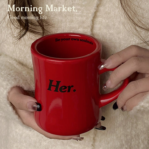 MorningMarket陶瓷红色圣诞新年