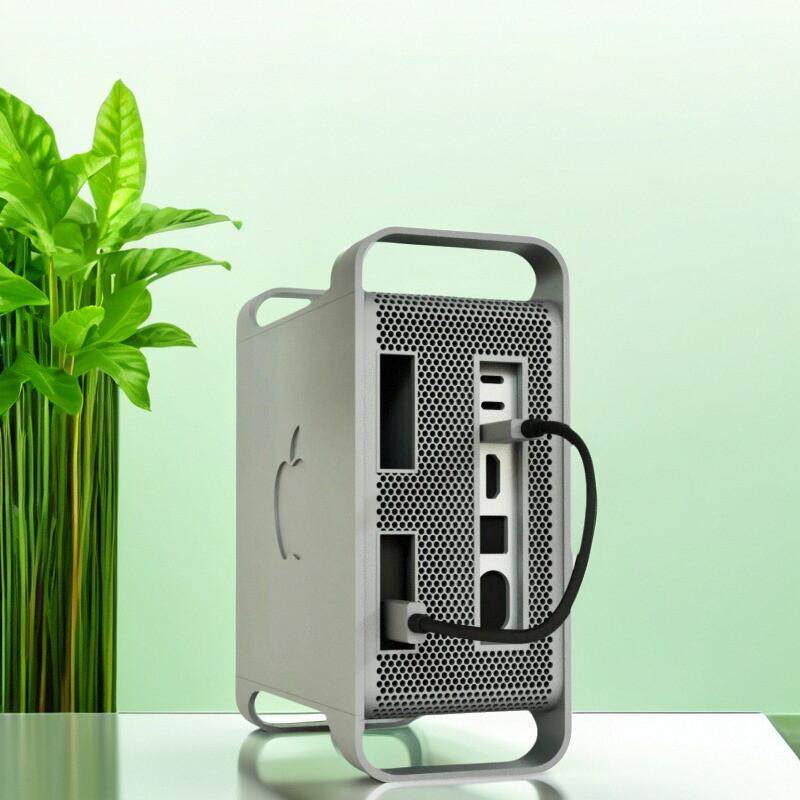 苹果MACMINIM4机箱带拓展坞