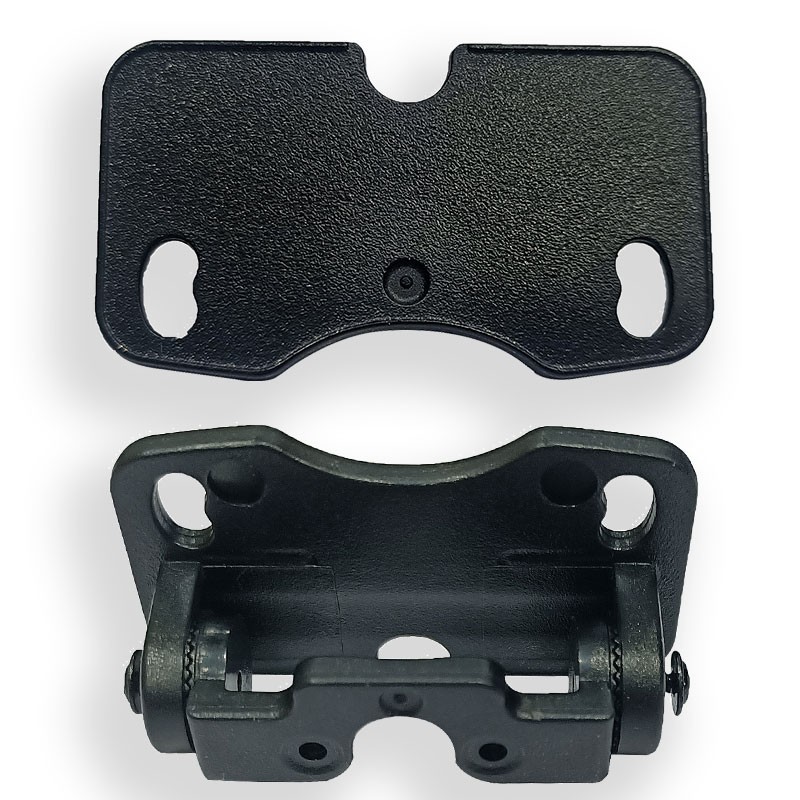 倒车摄像头支架塑料通用90度可调角度记录仪探头后视蝴蝶专用车架