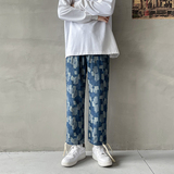910A8019P51春秋季男士直筒休闲牛仔裤，男装牛仔裤，星座910A