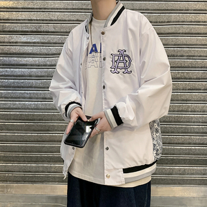 910A W1030 秋季男士宽松休闲棒球服夹克外套图片