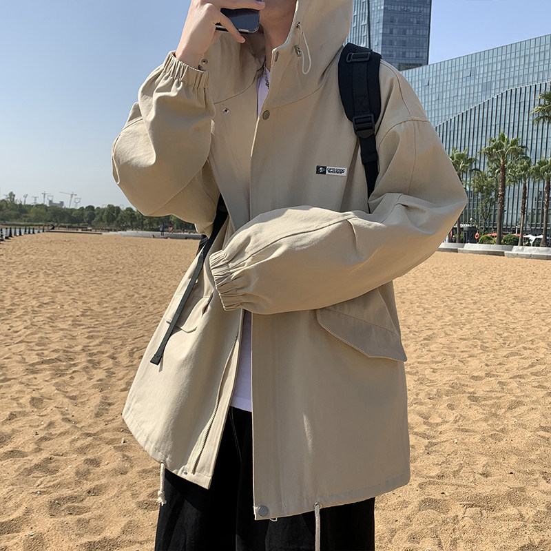 910AW985新款男士宽松休闲连帽外套,男装夹克,星座910A