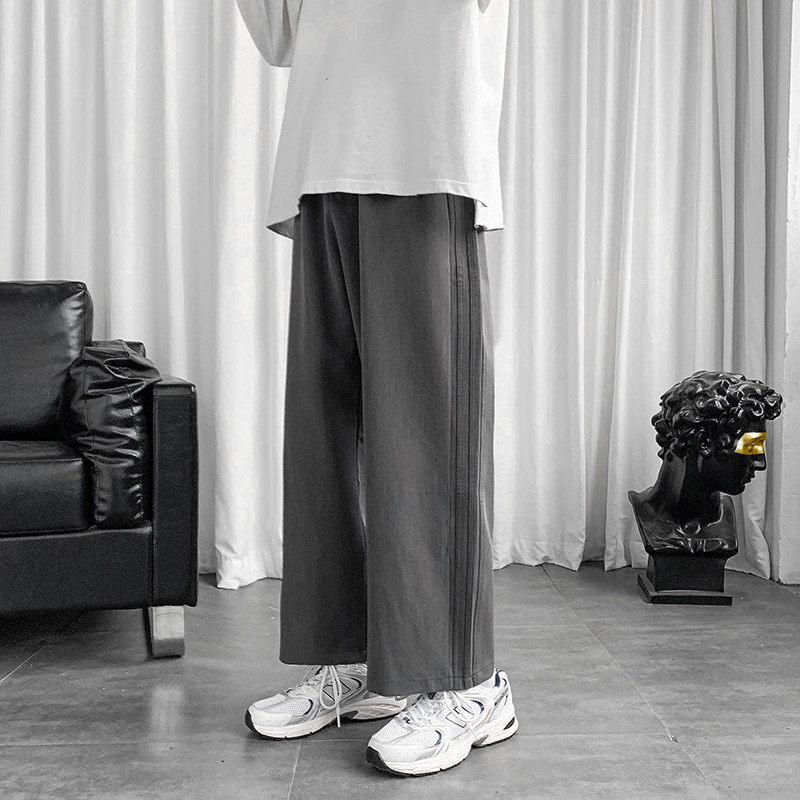 910A305P45秋季新款男士松紧宽松休闲束脚西裤,男装西裤,星座910A