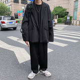 910A港风春秋新款纯色情侣jk西装西服男女，男装西服，星座910A