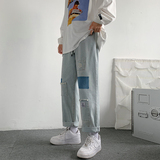 910A803秋季新款宽松休闲牛仔裤，男装牛仔裤，星座910A