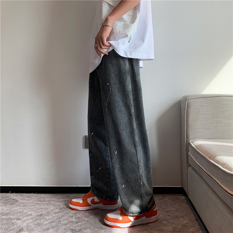 910A907P55秋季新款男士宽松休闲牛仔裤,男装牛仔裤,星座910A