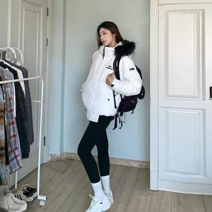 张元英同款羽绒棉服女2025冬季新款加厚棉袄小个子工装棉衣外套潮