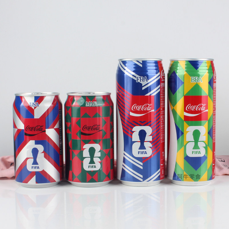 2026日本进口Coca-Cola/可口可乐FIFA足球世界杯收藏版碳酸饮料