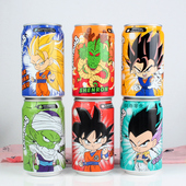 台湾进口Ocean Bomb七龙珠孙悟空联名收藏版 水果味气泡水碳酸饮料