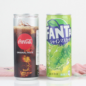 包邮 芬达哈密瓜碳酸饮料 可口可乐 日本进口Coca－Cola限量收藏版