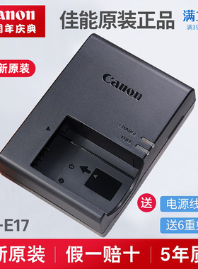 佳能EOS750D 760D 800D 77D 200D微单R50 RP M3 M6 R8原装充电器