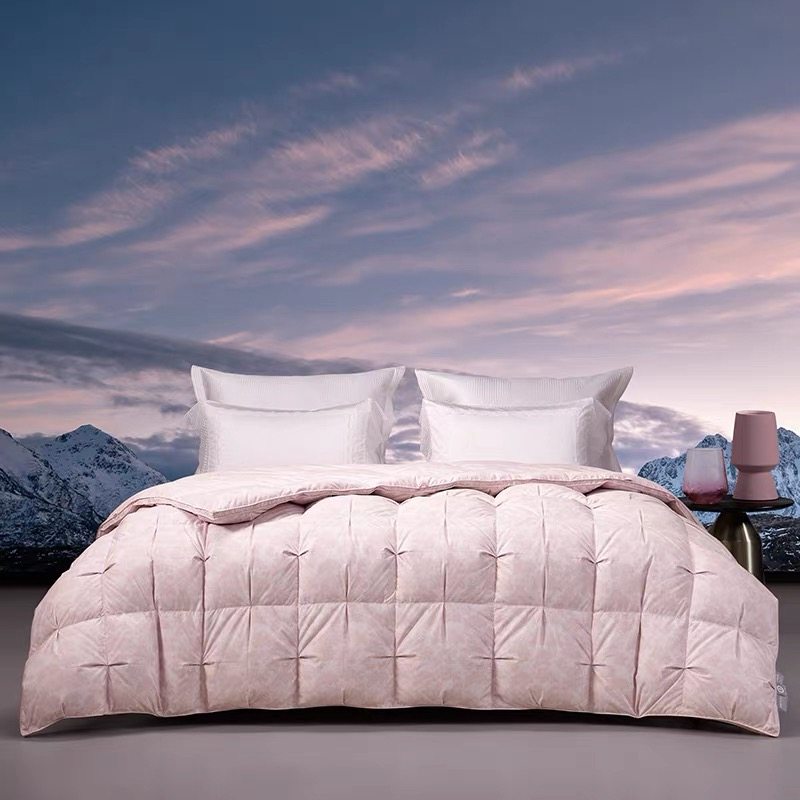 梦洁东方雪鹅蓄暖鹅绒厚被中国原创羽绒被加厚冬被芯70周年特定款