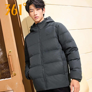 361净防羽绒服男装2025冬季男款连帽加厚保暖短羽绒服三防外套男