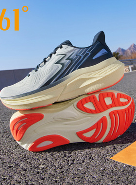 361Phoenix凤凰跑步鞋2025秋冬新款稳定缓震跑鞋耐磨防滑运动鞋男