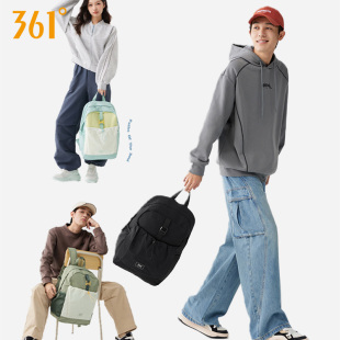 休闲运动背包书包552511301 新款 361度男女同款 双肩包2025年秋季