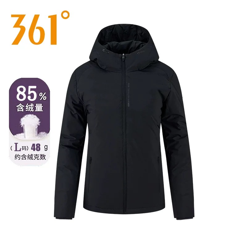 361°短羽绒服女连帽防风上衣