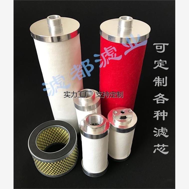 滤芯定制替代莱宝真空泵滤芯D30C手术室芯活性炭芯医药设备油雾白